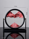 Creative 3D Glass Quicksand Painting Home Decoration Decoration Hourglass Living Room Office Decompression Quicksand Painting Decoration