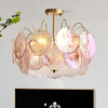 Murano Colorful Glass Bedroom Ceiling Light